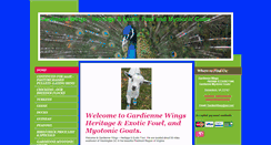 Desktop Screenshot of gardiennewings.com