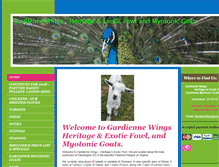 Tablet Screenshot of gardiennewings.com